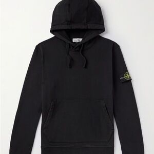 Stone Island Black Hoodie